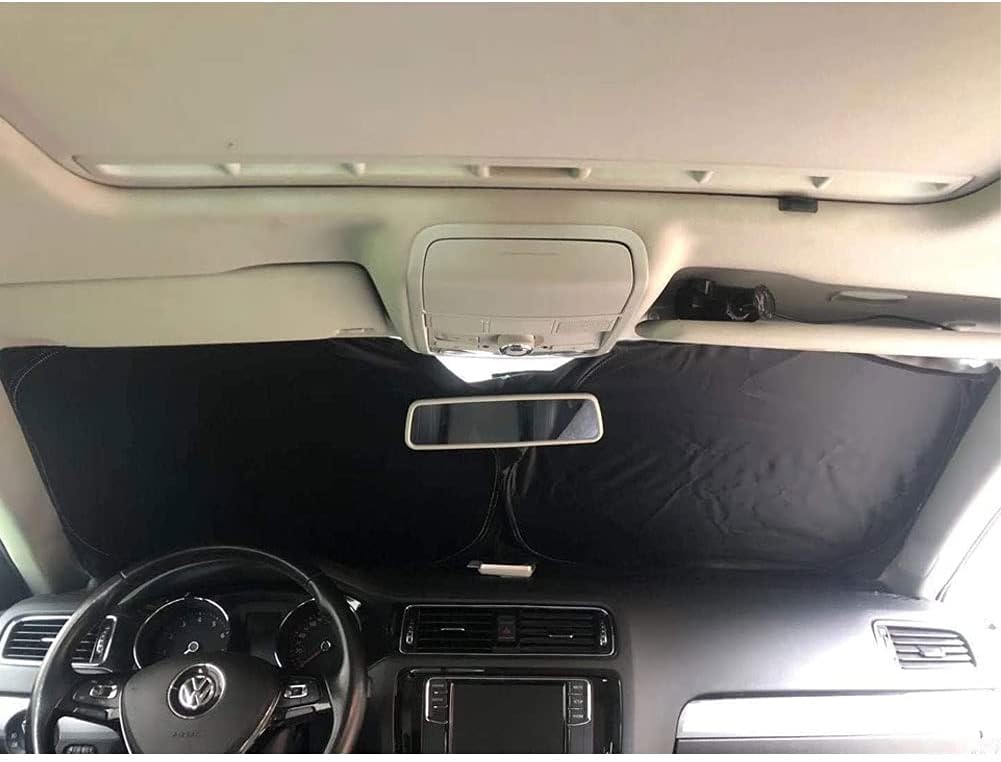 Taitettava auton aurinkosuoja logolla